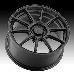Motegi Racing MR140 Satin Black Custom Wheels Rims 3