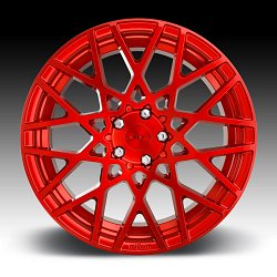 Rotiform BLQ R109 Candy Red Custom Wheels Rims 3