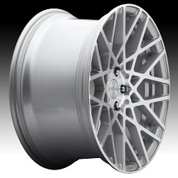 Rotiform BLQ R110 Machined Silver Custom Wheels Rims 2