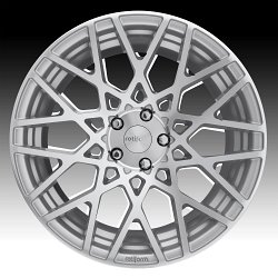 Rotiform BLQ R110 Machined Silver Custom Wheels Rims 3