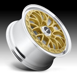 Rotiform LSR R156 Gold Custom Wheels Rims 2