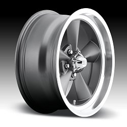 US Mags Standard U102 Gunmetal Custom Wheels Rims 2