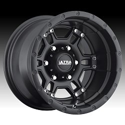 Ultra 178SB Mongoose Satin Black Custom Wheels Rims 2