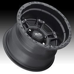 Ultra 178SB Mongoose Satin Black Custom Wheels Rims 3