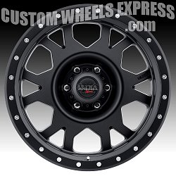 Ultra X102 Xtreme X-Lok Black Custom Wheels 3