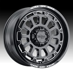 Ultra X111 Gloss Black Milled Custom Wheels Rims 2