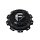 1004-62MB / Fuel Matte Black Bolt-On Center Cap