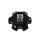 1079L120SB-H34 / XD Series Satin Black Bolt-On Center Cap