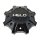 6256L215-B001 / Helo Gloss Black Bolt-On Center Cap