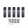 811FIN21024NABS / XD Series 811 Black Fins for 20x10 -24 Fitment (Set of 5)