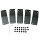 811FIN29018ABS / XD Series 811 Black Fins for 20x9 +18 Fitment (Set of 5)
