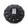 846L215B / XD Series 778 Monster Black Bolt On Center Cap