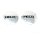 878L90C / Helo Chrome Logo for 5/6 Lug Cap (2pk)