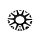89-9407B / Platinum 407/408 Mogul Black Center Cap