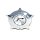 89-9410C / Platinum 410 Divine Chrome Center Cap