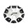 89-9437U / Platinum Machined & Black Bolt-On Center Cap