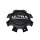 89-9770SB / Ultra Satin Black Bolt-On Center Cap