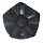 89-9211B / Platinum 212 Widow Black Center Cap