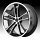 Asanti Black Label ABL-1 Machined Black Chrome Lip