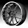 Asanti Black Label ABL-3 Black Milled Stainless Lip Custom Wheels