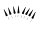 ACC-SPK8-M18 / Satin Black Spike Kit (qty 8)