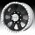 American Racing Fuel AR321 321 Gloss Black Machined Lip Custom Rims Wheels