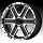American Racing Element AR681 681 Matte Black Machined Custom Rims Wheels