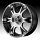 American Racing Dagger AR889 889 Gloss Black Machined Face Custom Rims Wheels