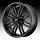 American Racing AR901 Satin Black Custom Rims Wheels