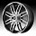 American Racing AR901 Machined Black Custom Rims Wheels