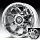 ATX Series AX189 189 Ledge Dually Chrome Custom Rims Wheels
