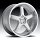 Advanti Racing A2 Traktion Silver w/ Mirror Machined Lip