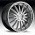 Advanti Racing A8 Afoso Mirror Hyper Silver Custom Rims Wheels