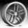 Advanti Racing Bravo Graphite w/ Ball Milling and Machined Lip Custom Rims Wheels