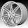 American Racing AR935 Redline Brushed Silver