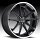 Asanti Black Label ABL-5 Matte Black Milled Chrome Lip Custom Wheels