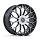 Asanti Black Label ABL51 Envoy Machined Gloss Black Custom Wheels