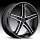 Asanti Black Label ABL-7 Machined Black Custom Wheels
