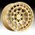 Black Rhino Chamber Matte Gold Custom Truck Wheels