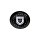 C-1003B / Lexani Gloss Black Snap In Center Cap