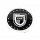 C-1009 / Lexani Chrome With Gloss Black CSS Snap In Center Cap