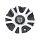 C-64722MB / Lexani Lust 22 Bolt On Center Cap