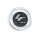 C-XL695/696C / Lexani Wraith XL Chrome Snap In Center Cap