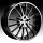 Cruiser Alloy 910MB 910 Attack Machined w/ Black Custom Rims Wheels