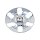 CAP-416CR6 / Motiv Chrome Snap In Center Cap