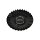 CAP-438-B24 / Motiv Gloss Black Bolt On Center Cap
