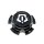 CAP-547BM-5-TIS / TIS Gloss Black Bolt-On Center Cap