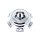 CAP-547C-6-TIS / TIS Chrome Bolt-On Center Cap