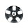 CAP-5H-B19 / Gear Alloy Gloss Black Snap In Center Cap
