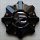 CAP-646MB-DSTAR / DropStars Gloss Black Bolt-On Center CapDiscontinued / No Longer AvailableRepl